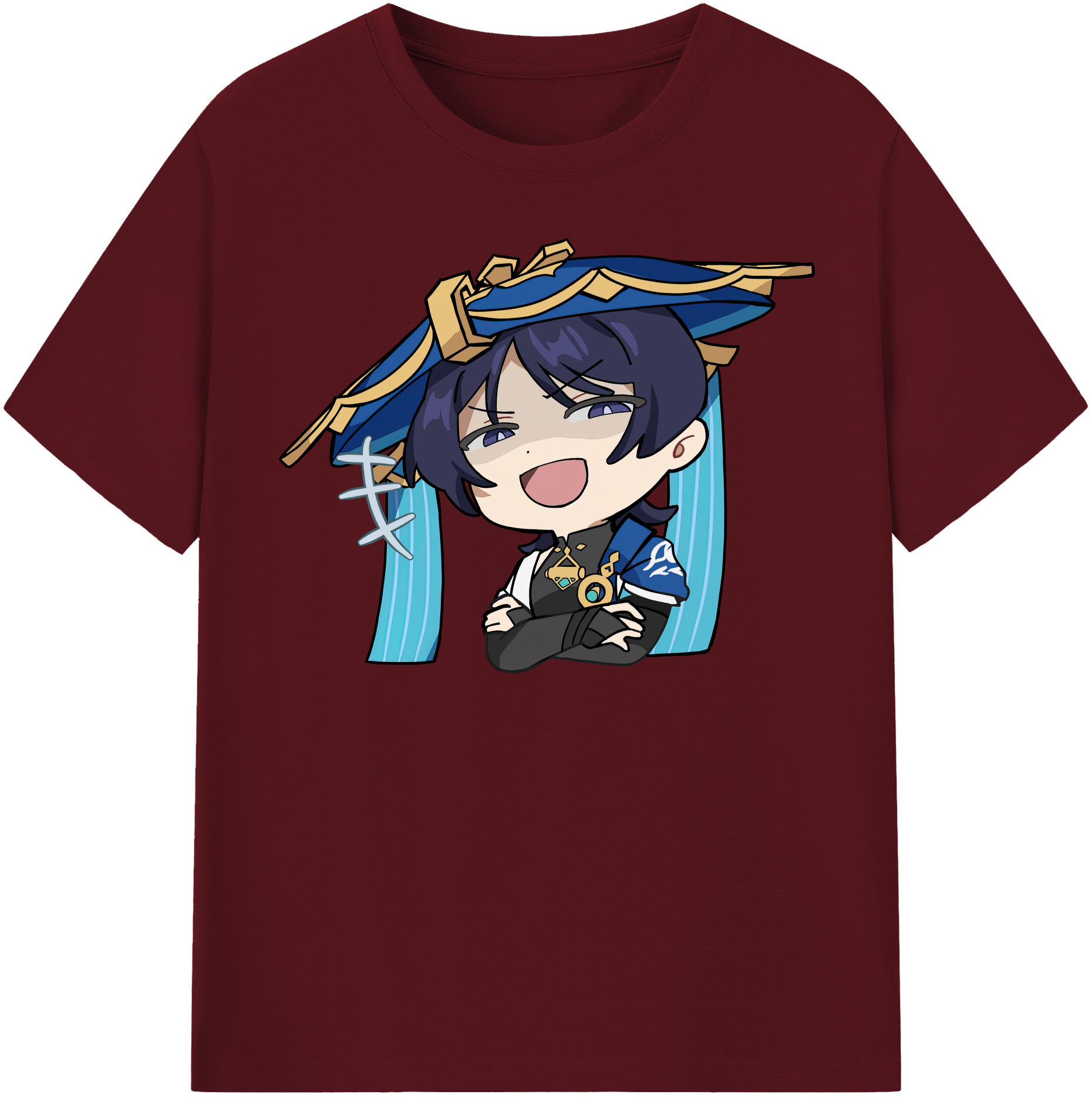 げんし神 さんペい genshin Sanpei 綿100％半袖Tシャツ（フロントプリント）